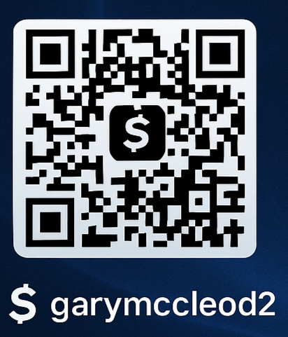 Cash App QR Code - $garymccleod